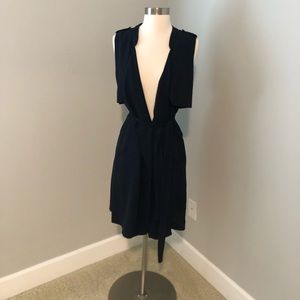 Astr navy sleeveless vest jacket xs